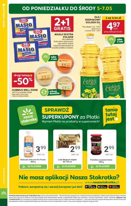 Stokrotka - gazetka promocyjna Gazetka Market od wtorku 29.04 do środy 07.05 - strona 4