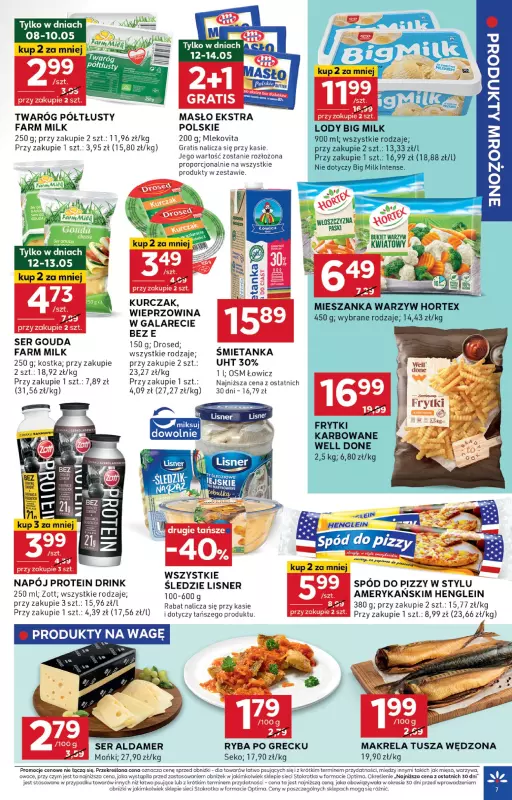 Stokrotka - gazetka promocyjna Gazetka Optima od czwartku 08.05 do środy 14.05 - strona 7