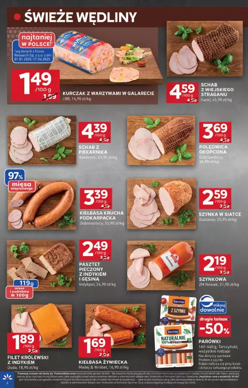 Stokrotka - gazetka promocyjna Gazetka Optima od czwartku 08.05 do środy 14.05 - strona 2