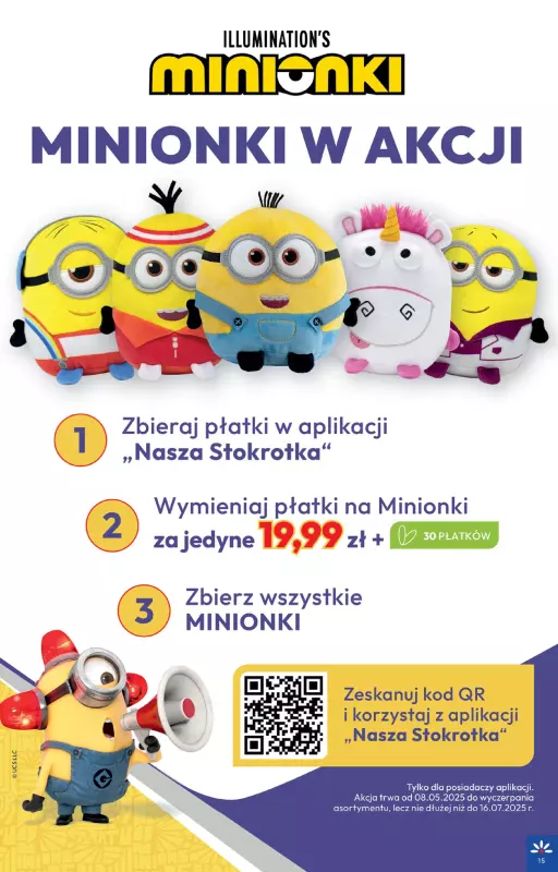 Stokrotka - gazetka promocyjna Gazetka Optima od czwartku 08.05 do środy 14.05 - strona 15