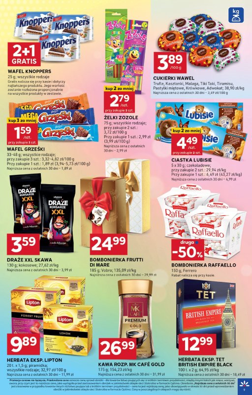 Stokrotka - gazetka promocyjna Gazetka Optima od czwartku 08.05 do środy 14.05 - strona 9
