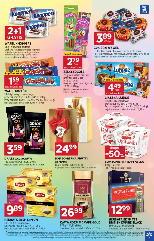 Stokrotka - gazetka promocyjna Gazetka Optima od czwartku 08.05 do środy 14.05 - strona 9