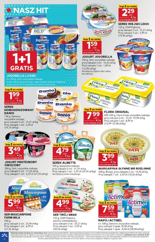 Stokrotka - gazetka promocyjna Gazetka Optima od czwartku 08.05 do środy 14.05 - strona 6