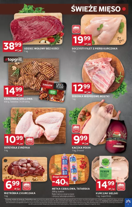 Stokrotka - gazetka promocyjna Gazetka Optima od czwartku 08.05 do środy 14.05 - strona 3
