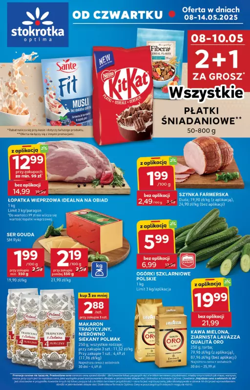 Stokrotka - gazetka promocyjna Gazetka Optima  