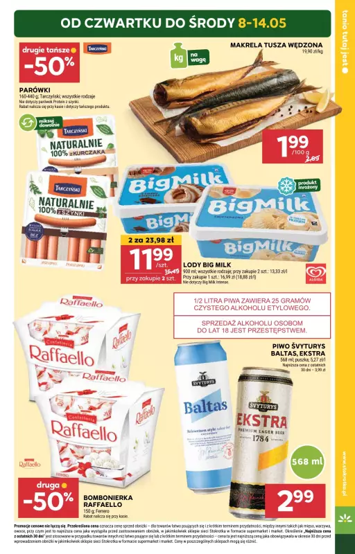 Stokrotka - gazetka promocyjna Gazetka Supermarket od czwartku 08.05 do środy 14.05 - strona 3