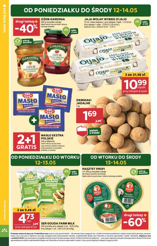 Stokrotka - gazetka promocyjna Gazetka Supermarket od czwartku 08.05 do środy 14.05 - strona 4