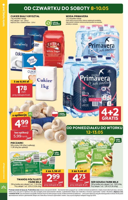 Stokrotka - gazetka promocyjna Gazetka Market od czwartku 08.05 do środy 14.05 - strona 2