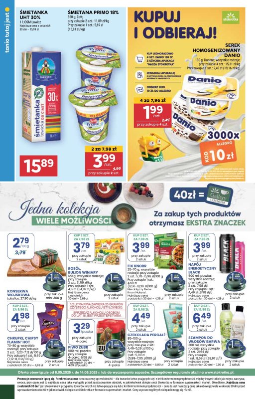 Stokrotka - gazetka promocyjna Gazetka Market od czwartku 08.05 do środy 14.05 - strona 16
