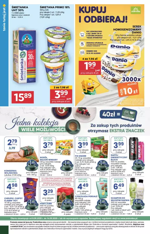 Stokrotka - gazetka promocyjna Gazetka Market od czwartku 08.05 do środy 14.05 - strona 16