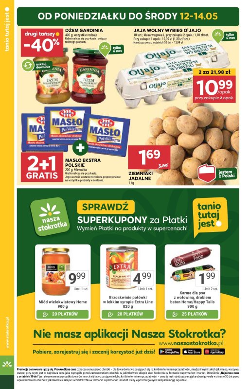 Stokrotka - gazetka promocyjna Gazetka Market od czwartku 08.05 do środy 14.05 - strona 4