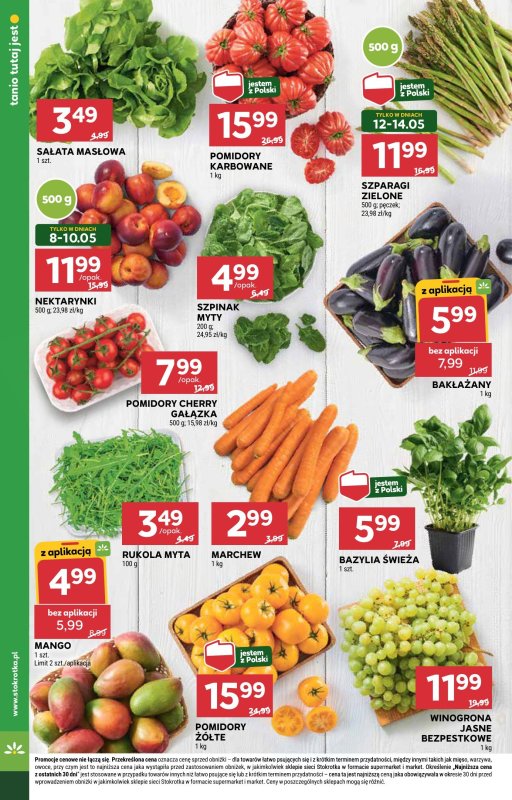 Stokrotka - gazetka promocyjna Gazetka Market od czwartku 08.05 do środy 14.05 - strona 8