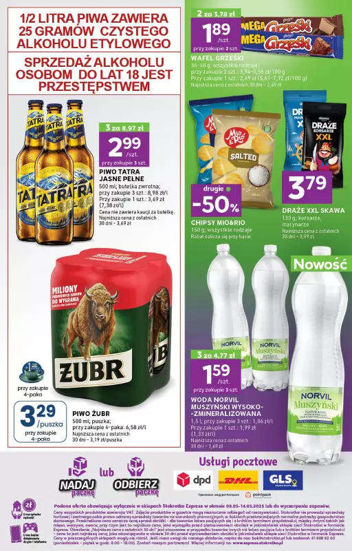 Stokrotka - gazetka promocyjna Gazetka Express od czwartku 08.05 do środy 14.05 - strona 5