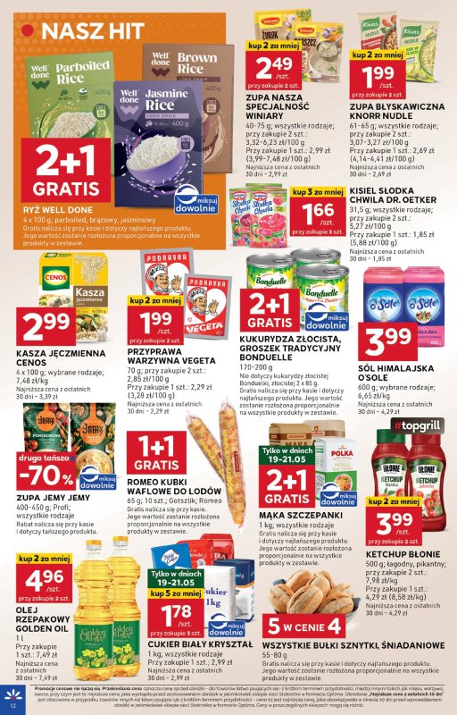 Stokrotka - gazetka promocyjna Gazetka Optima od czwartku 15.05 do środy 21.05 - strona 12