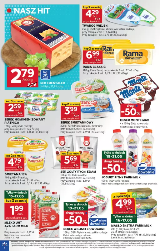 Stokrotka - gazetka promocyjna Gazetka Optima od czwartku 15.05 do środy 21.05 - strona 6