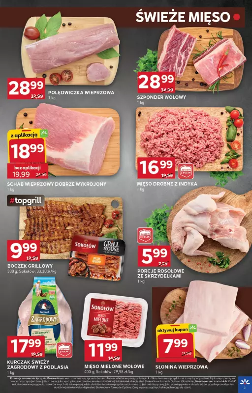 Stokrotka - gazetka promocyjna Gazetka Optima   - strona 3