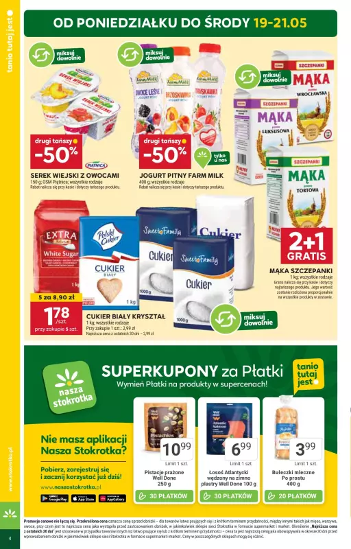 Stokrotka - gazetka promocyjna Gazetka Supermarket od czwartku 15.05 do środy 21.05 - strona 4