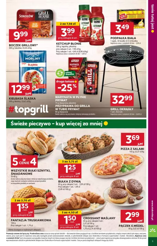 Stokrotka - gazetka promocyjna Gazetka Market od czwartku 15.05 do środy 21.05 - strona 5
