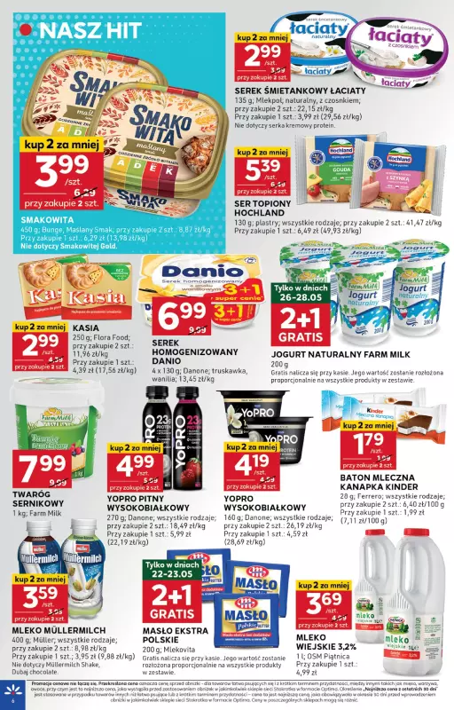 Stokrotka - gazetka promocyjna Gazetka Optima od czwartku 22.05 do środy 28.05 - strona 6