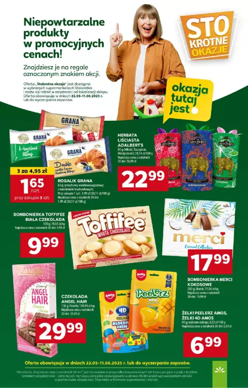 Stokrotka - gazetka promocyjna Gazetka Supermarket od czwartku 22.05 do środy 28.05 - strona 36