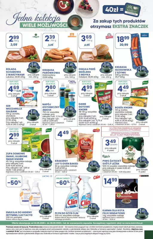 Stokrotka - gazetka promocyjna Gazetka Supermarket od czwartku 22.05 do środy 28.05 - strona 25