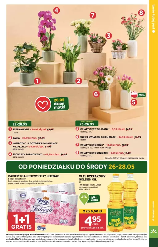 Stokrotka - gazetka promocyjna Gazetka Supermarket od czwartku 22.05 do środy 28.05 - strona 5