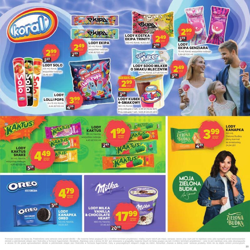 Stokrotka - gazetka promocyjna Dzień Matki i Dziecka od czwartku 22.05 do środy 04.06 - strona 23