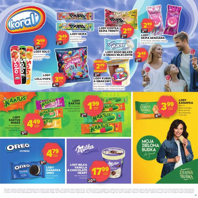 Stokrotka - gazetka promocyjna Dzień Matki i Dziecka od czwartku 22.05 do środy 04.06 - strona 23