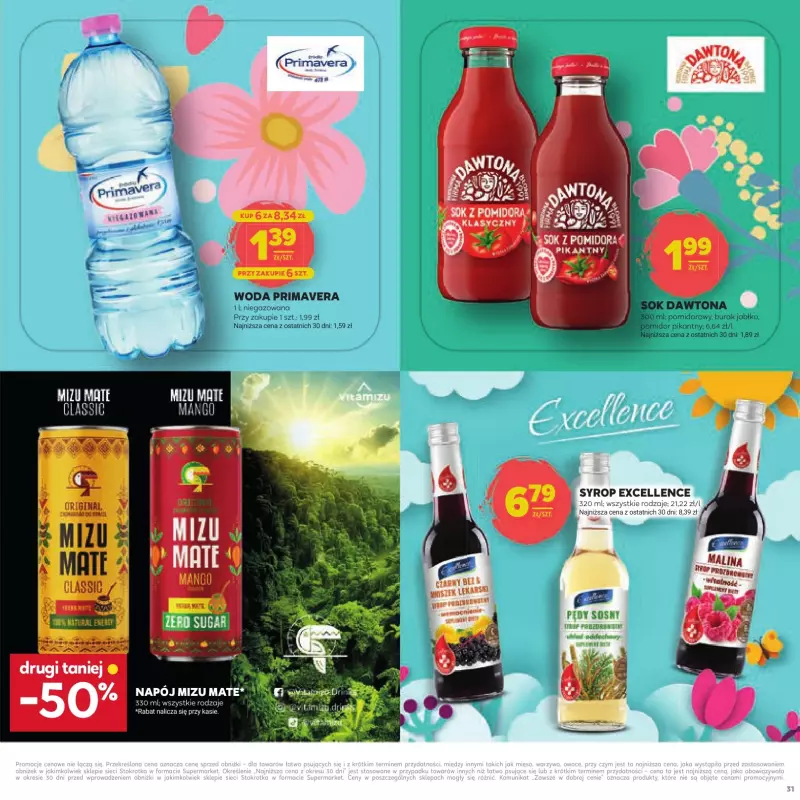 Stokrotka - gazetka promocyjna Dzień Matki i Dziecka od czwartku 22.05 do środy 04.06 - strona 31