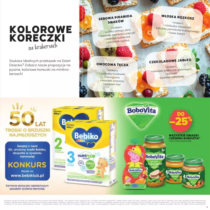 Stokrotka - gazetka promocyjna Dzień Matki i Dziecka od czwartku 22.05 do środy 04.06 - strona 9