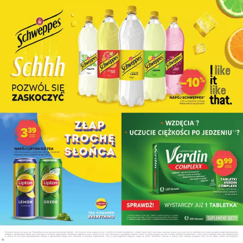 Stokrotka - gazetka promocyjna Dzień Matki i Dziecka od czwartku 22.05 do środy 04.06 - strona 32