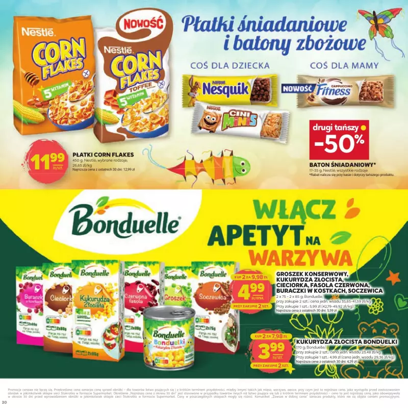 Stokrotka - gazetka promocyjna Dzień matki i dziecka od czwartku 22.05 do środy 04.06 - strona 20
