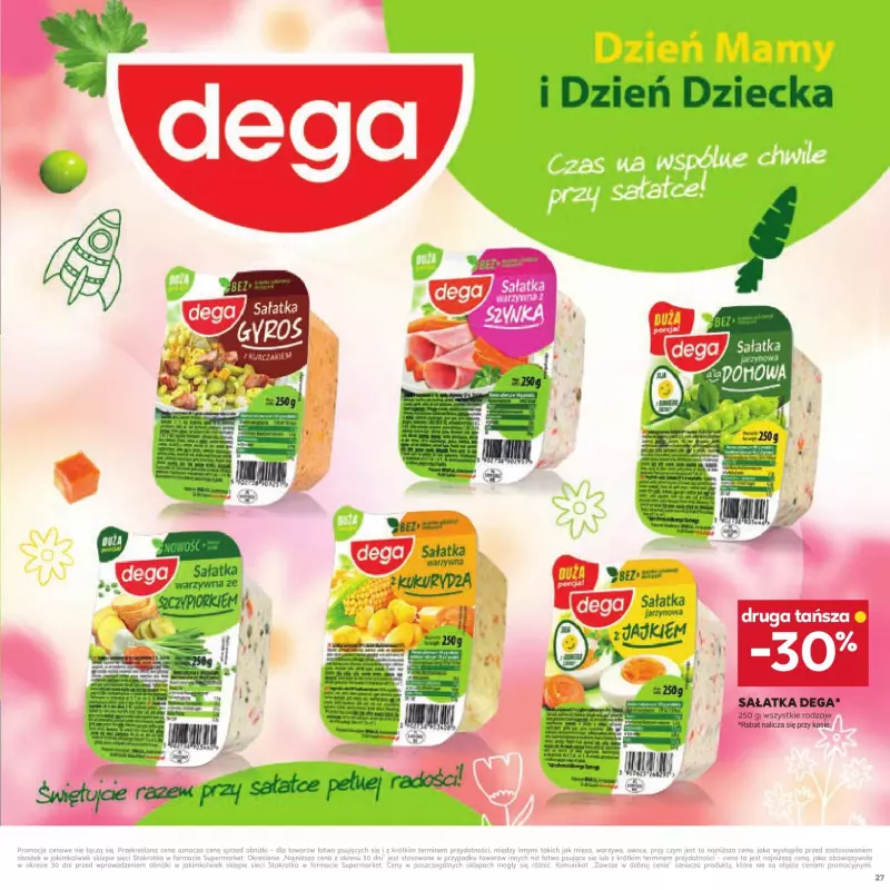 Stokrotka - gazetka promocyjna Dzień Matki i Dziecka od czwartku 22.05 do środy 04.06 - strona 27