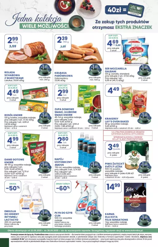 Stokrotka - gazetka promocyjna Gazetka Market od czwartku 22.05 do środy 28.05 - strona 24