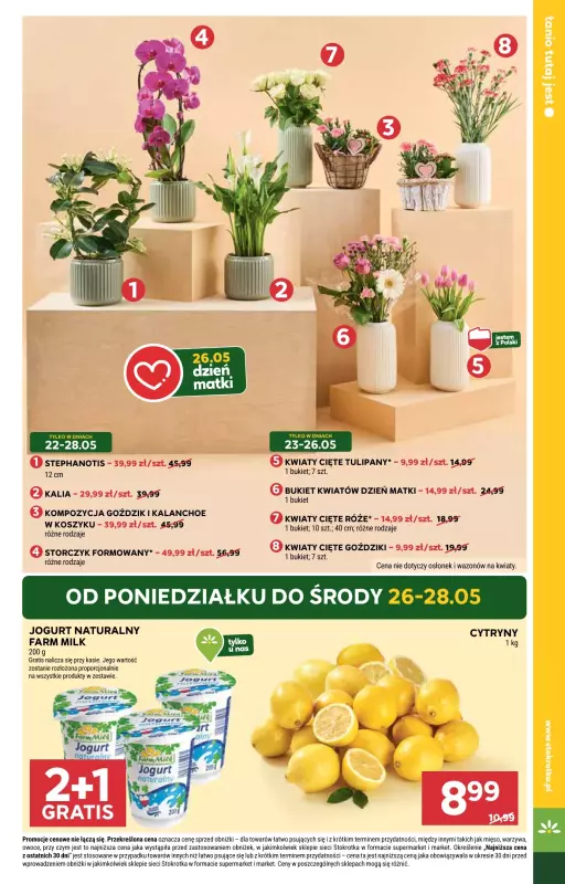 Stokrotka - gazetka promocyjna Gazetka Market od czwartku 22.05 do środy 28.05 - strona 5