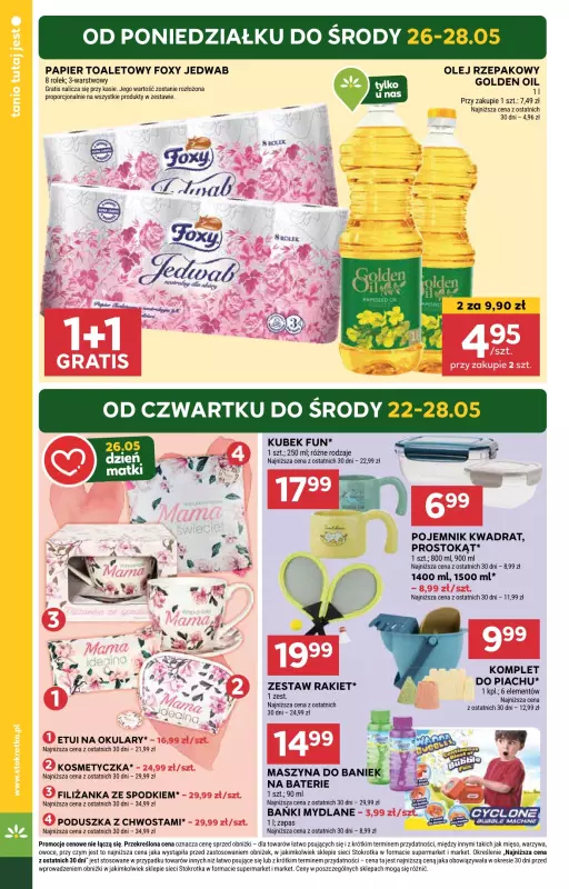 Stokrotka - gazetka promocyjna Gazetka Market od czwartku 22.05 do środy 28.05 - strona 4