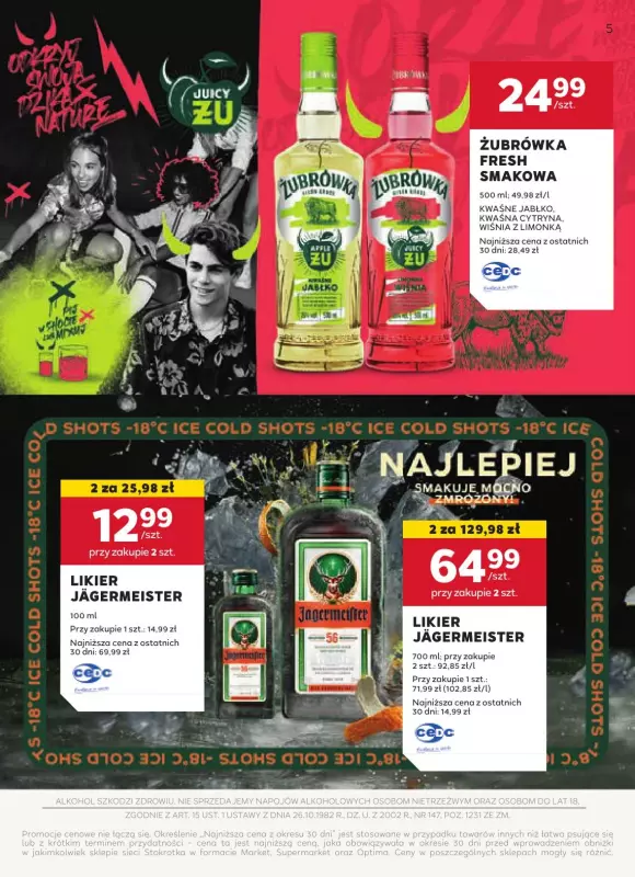 Stokrotka - gazetka promocyjna W dobrym smaku od czwartku 22.05 do poniedziałku 16.06 - strona 5
