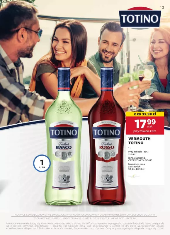 Stokrotka - gazetka promocyjna W dobrym smaku od czwartku 22.05 do poniedziałku 16.06 - strona 13