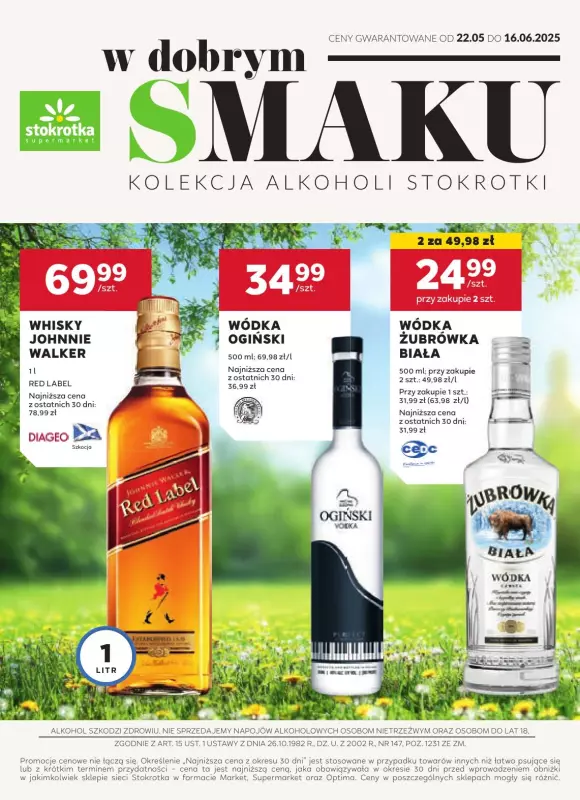 Stokrotka - gazetka promocyjna W dobrym smaku  