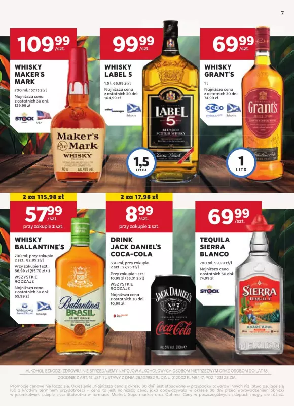 Stokrotka - gazetka promocyjna W dobrym smaku od czwartku 22.05 do poniedziałku 16.06 - strona 7