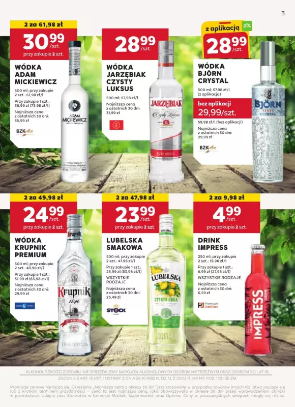 Stokrotka - gazetka promocyjna W dobrym smaku od czwartku 22.05 do poniedziałku 16.06 - strona 3