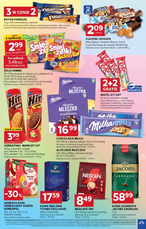 Stokrotka - gazetka promocyjna Gazetka Optima od czwartku 29.05 do środy 04.06 - strona 9
