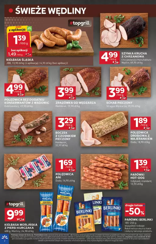 Stokrotka - gazetka promocyjna Gazetka Optima   - strona 2