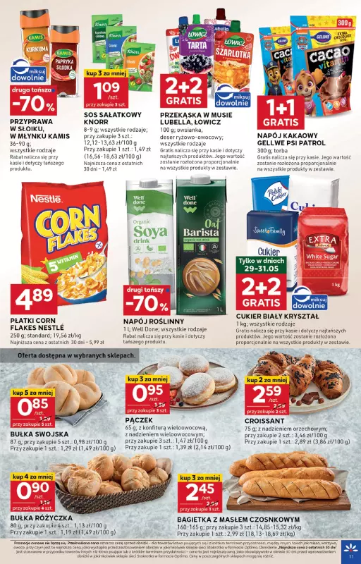 Stokrotka - gazetka promocyjna Gazetka Optima od czwartku 29.05 do środy 04.06 - strona 11