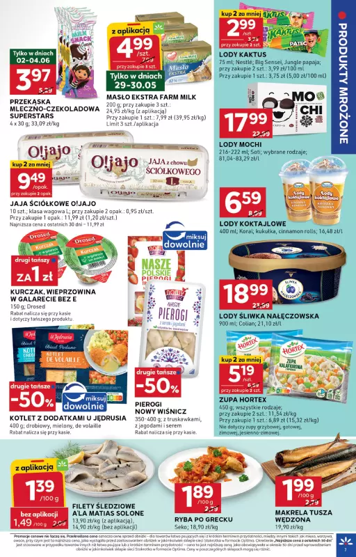 Stokrotka - gazetka promocyjna Gazetka Optima od czwartku 29.05 do środy 04.06 - strona 7