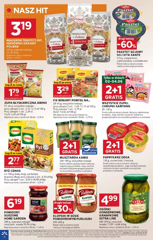 Stokrotka - gazetka promocyjna Gazetka Optima od czwartku 29.05 do środy 04.06 - strona 10