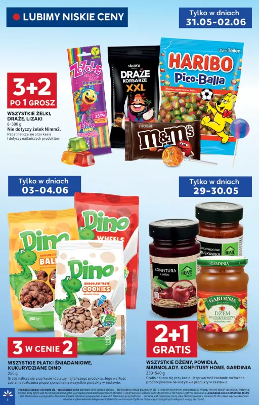 Stokrotka - gazetka promocyjna Gazetka Optima od czwartku 29.05 do środy 04.06 - strona 4