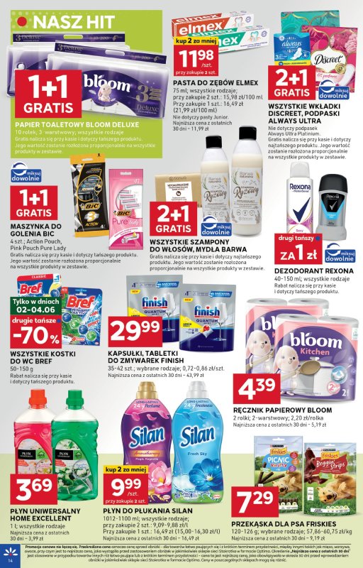 Stokrotka - gazetka promocyjna Gazetka Optima od czwartku 29.05 do środy 04.06 - strona 14