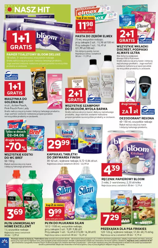 Stokrotka - gazetka promocyjna Gazetka Optima od czwartku 29.05 do środy 04.06 - strona 14