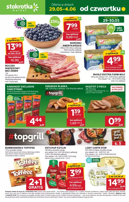 Stokrotka - gazetka promocyjna Gazetka Market  do środy 04.06